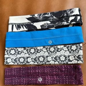 Lululemon Headband set x4